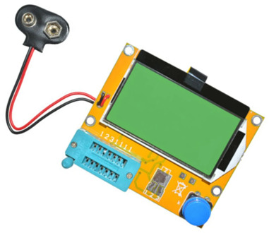 LCR-T4 ESR Meter Transistor Tester Diode Triode Capacitance SCR Inductance Automatic Shutdown LCD Display
