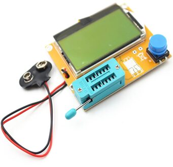 LCR-T4 Lcd Digitale Transistor Tester Meter Backlight Diode Triode Capaciteit Esr Meter Voor Mosfet/Jfet/Pnp/Npn L/C/R 1