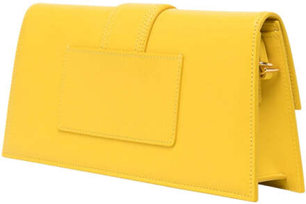 Le Bambino lange gele tas Geel