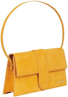 Le Bambino lange oranje tas