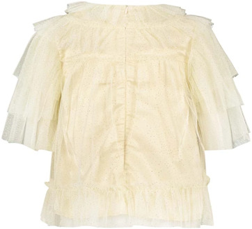 Le Chic meisjes blouse Ecru - 104