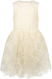 Le Chic meisjes jurk Ecru - 116