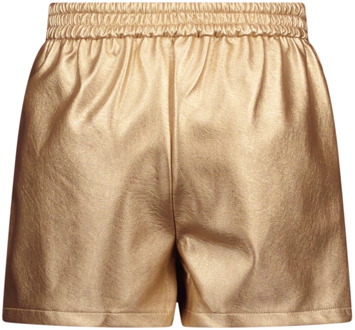 Le Chic meisjes korte broek Goud - 128