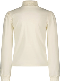 Le Chic meisjes longsleeve Ecru - 140