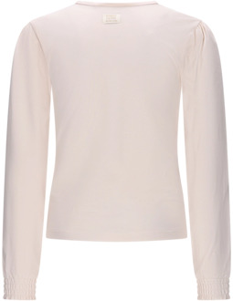 Le Chic meisjes longsleeve Ecru - 140