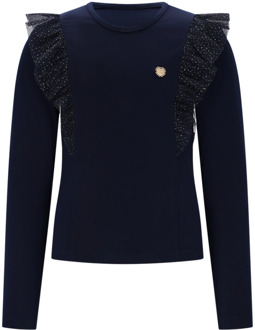 Le Chic meisjes longsleeve Marine - 152