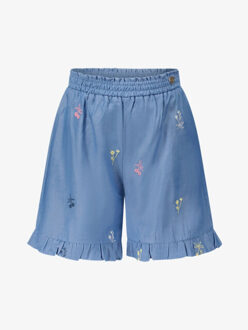 Le Chic Meisjes short dutti embro denim Veelkleurig - 104