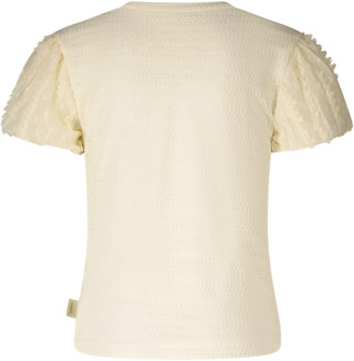 Le Chic meisjes t-shirt Ecru - 104