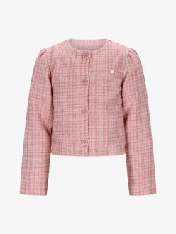 Le Chic Meisjes vest amsy tweed Beige - 110