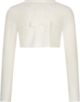 Le Chic meisjes vest Ecru - 110