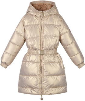 Le Chic meisjes winterjas Goud - 116