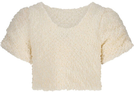 Le Chic Top korte mouw c511-5105 elstree Ecru - 116
