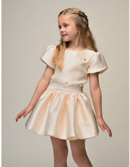 Le Chic Top korte mouw c511-5115 echin Ecru - 116