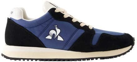 Le Coq Sportif Blauwe Casual Textiel Sneakers oor Heren le coq sportif , Multicolor , Heren - 43 Eu,42 Eu,40 EU