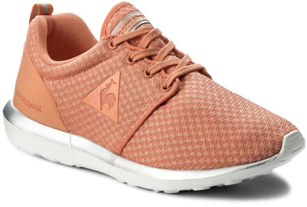 Le Coq Sportif Dynacomf Feminine Mesh Dames Perzik Trainers - maat EU 37 / UK 4 Oranje