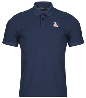 Le Coq Sportif Polo Shirt Korte Mouw Le Coq Sportif ESS Polo SS N°1 M" Marine - XXL, S, M