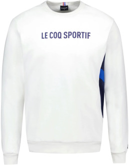 Le Coq Sportif Seizoen Sweatshirt le coq sportif , White , Heren - XL