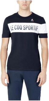 Le Coq Sportif T-shirts le coq sportif , Blue , Heren
