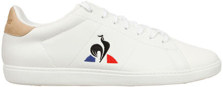 Le Coq Sportif Witte casual leren sneakers oor heren le coq sportif , White , Heren - 41 EU