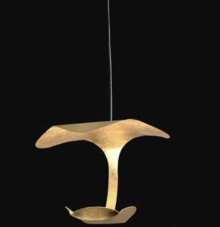 Le Gigine LED hanglamp 1-lamp goud bladgoud