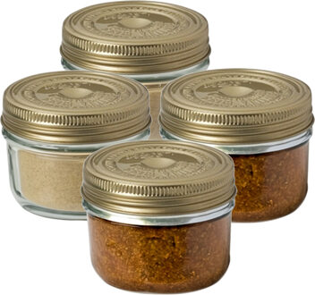 Le Parfait 10x Weckpotten/inmaakpotten met schroefdeksel 200 ml - Action products