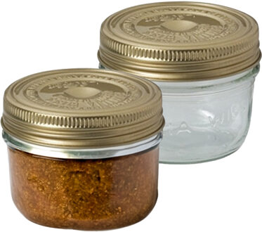 Le Parfait Weckpot/inmaakpot - 2x - met schroefdeksel - 200 ml - Le Parfait