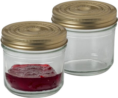 Le Parfait Weckpot/inmaakpot - 2x - met schroefdeksel - 500 ml - Le Parfait