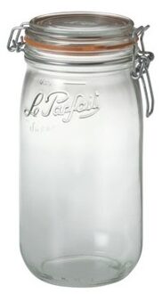 Le Parfait Weckpotten/inmaakpotten met klepdeksel 1.5 liter