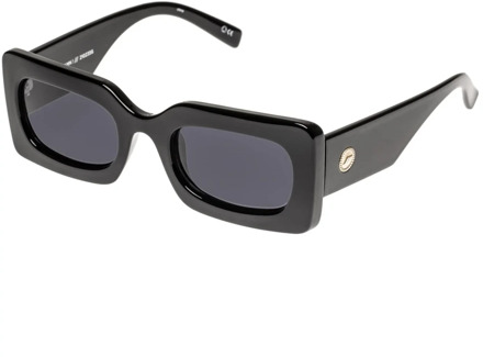 Le Specs Stijlvolle zwarte zonnebril Le Specs , Black , Dames - ONE Size