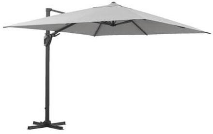 Le Sud freepole parasol Biarritz - grijs - 300x300 cm - Leen Bakker - 300 x 300