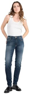 Le Temps Des Cerises Pulp High Jeans voor dames Blauw - 28 (Taille)