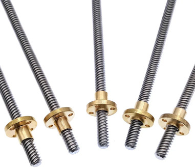 Lead Screw T8 150mm Linear Guide 3D Printers Parts helical pitch 2mm 4mm 8mm 10mm 12mm Trapezoidal Screws with nut