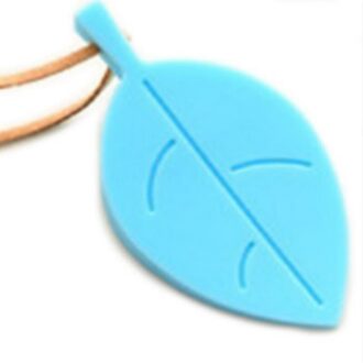 Leaf Vorm Deurstopper Veilig Kind Anti-Knijpen Deur Stop Card Silicone Anti-Lockout Deur Accessoires Deur stopper Wedge Blauw