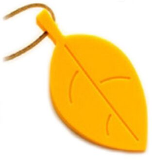 Leaf Vorm Deurstopper Veilig Kind Anti-Knijpen Deur Stop Card Silicone Anti-Lockout Deur Accessoires Deur stopper Wedge geel