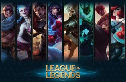 LEAGUE OF LEGENDS Poster "Champions" (91.5x61)