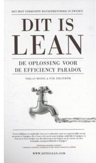 Lean Team Dit is Lean - Boek Niklas Modig (9081590839)