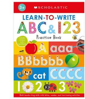 Learn To Write Abc & 123: Scholastic Early Learners (Workbook) - Scholastic Early Learners - Scholastic