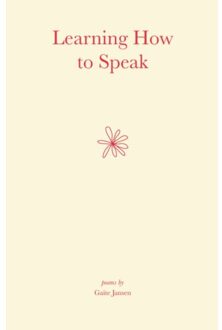 Learning How To Speak - Gaite Jansen