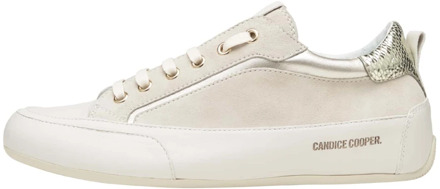 Leather and suede sneakers Kendo Candice Cooper , Beige , Dames - 38 1/2 Eu,39 1/2 Eu,41 Eu,42 Eu,36 Eu,37 1/2 Eu,39 Eu,38 Eu,37 Eu,40 EU