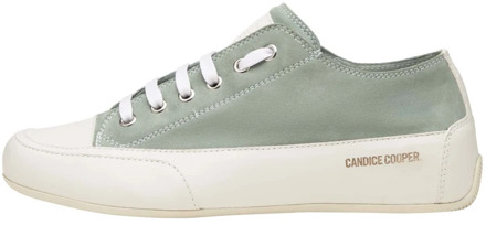 Leather and suede sneakers Rock S Candice Cooper , Green , Dames - 39 1/2 Eu,37 Eu,36 Eu,41 Eu,38 Eu,39 Eu,43 Eu,40 Eu,42 EU