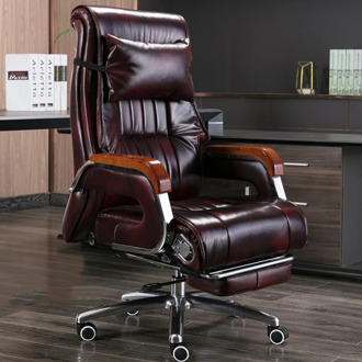 Leather chair boss chair massage chair business office chair comfortable chair desk chair computer chair high end chair