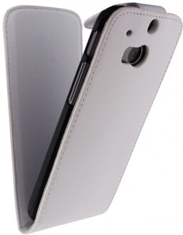 Leather Flip Case One (M8)   Wh