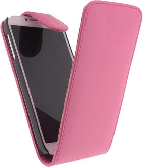 Leather Flip Case Sams S4    Pink