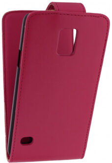 Leather Flip Case Samsung Galaxy S5 Pink