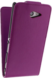 Leather Flip Case Xperia M2    PU