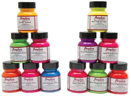 Leather Neon Shoes Paint Hand-Painted Custom Canvas Sneakers Coloring Agent 25ml/118ml acrylic paints color pigment