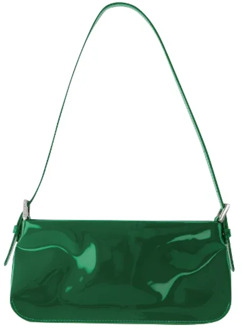 Leather shoulder-bags By FAR , Green , Dames - ONE Size