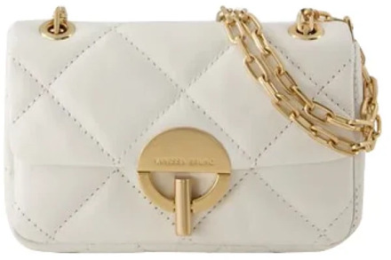 Leather shoulder-bags Vanessa Bruno , White , Dames - ONE Size