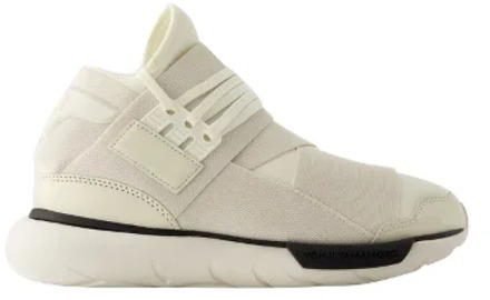 Leather sneakers Y-3 , White , Dames - 44 EU