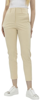 Leather Trousers Incotex , Beige , Dames - M